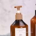 Bottiglia di shampoo per pompa di plastica ricaricabile con lozione per il corpo